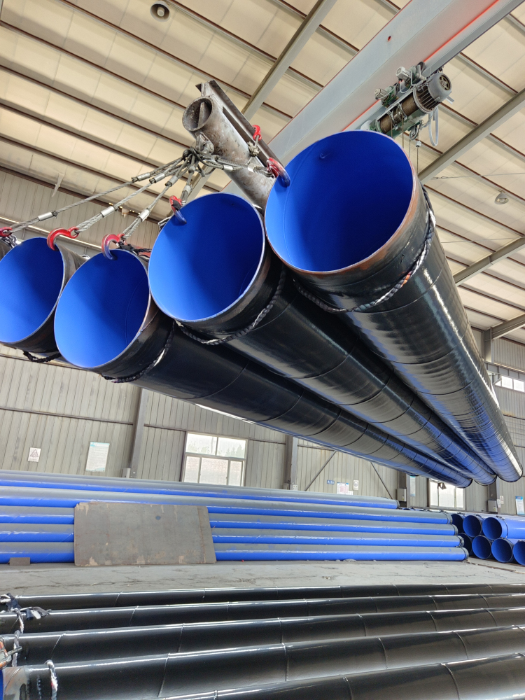 外PE内EP涂塑钢管