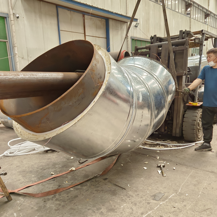 架空镀锌铁皮保温弯头